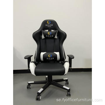 Från fabrikspris Gaming Chair Racing stol Hög rygg Klädd stol